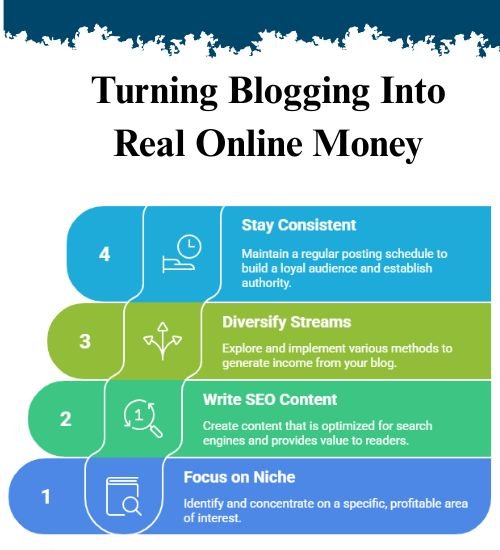 Turning Blogging Into Real Online Money
